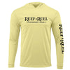 Limited Edition Yellow Reef Fishing Shirt With Hood