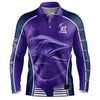 Barracuda Footy Fishing Shirt Limited Edition - Men's Sizes S-5XL, Breathable & Comfortable