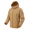 FSW Khaki Winter Fleece Waterproof Fishing Jacket