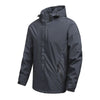 FSW Grey Waterproof Hooded Outdoor Fishing Jacket
