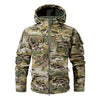 New - Camo Waterproof Warm Fleece Hooded Fishing Jacket