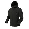 FSW Black Winter Fleece Waterproof Fishing  Jacket