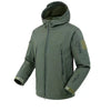FSW Green Winter Fleece Waterproof Fishing  Jacket