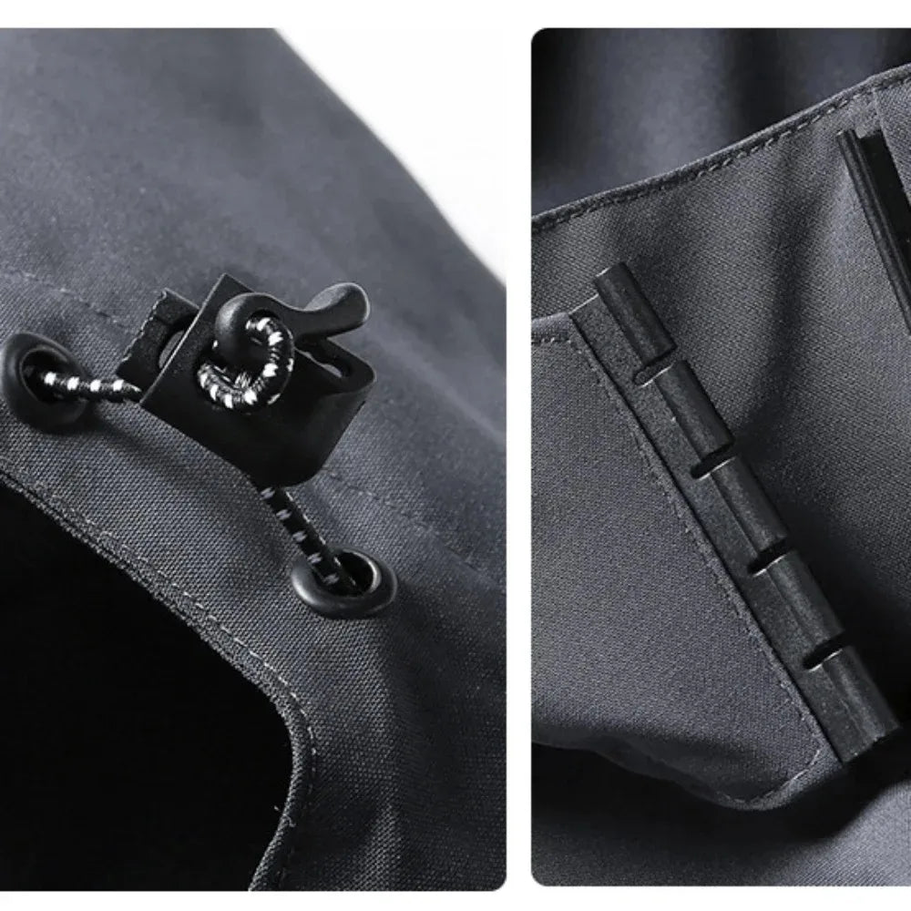 FSW Blue Waterproof Hooded Outdoor Fishing Jacket