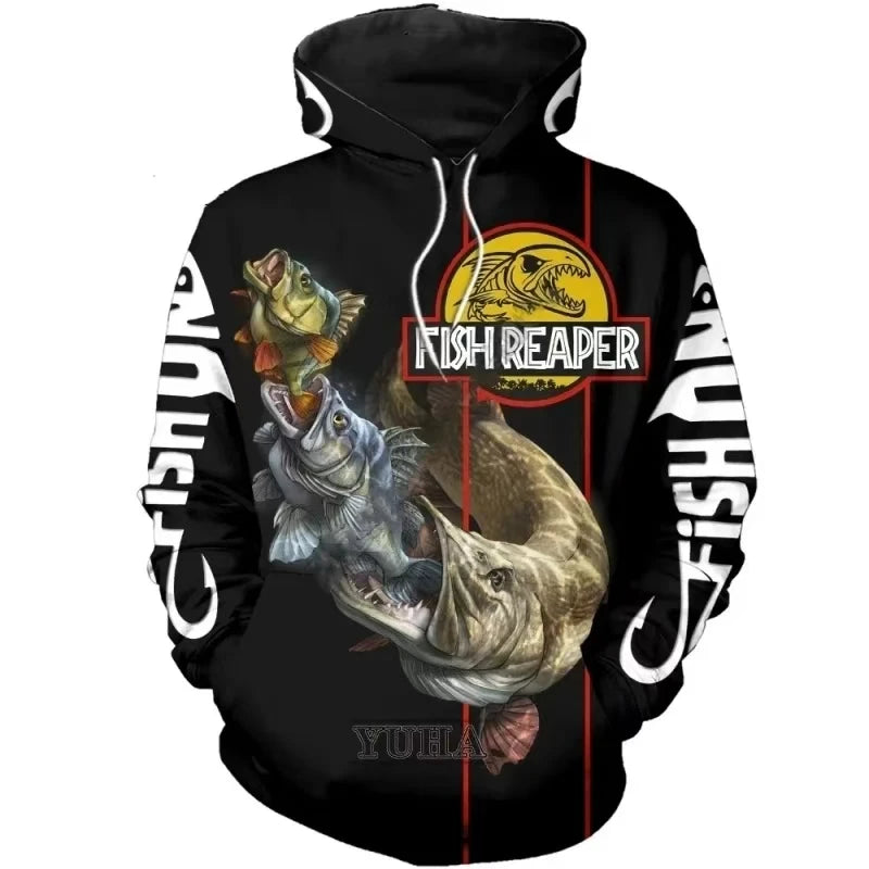 FSW Fish Reaper Warm Fishing Hoodie