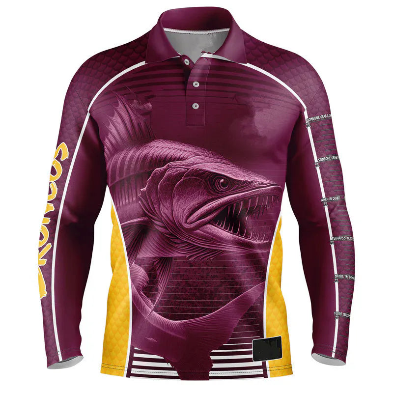 Barracuda Footy Fishing Shirt - Limited Edition for Men