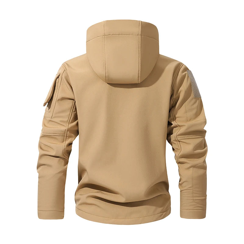 New - Waterproof Warm Fleece Hooded Fishing Jacket