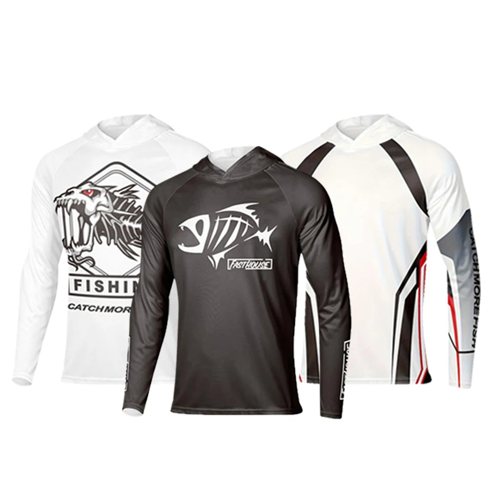 Outdoor UV Fishing Hooded Shirt