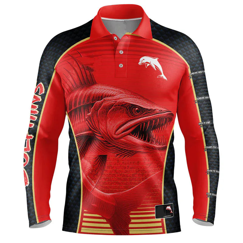 Barracuda Footy Fishing Shirt Limited Edition - Men's Size S-5XL