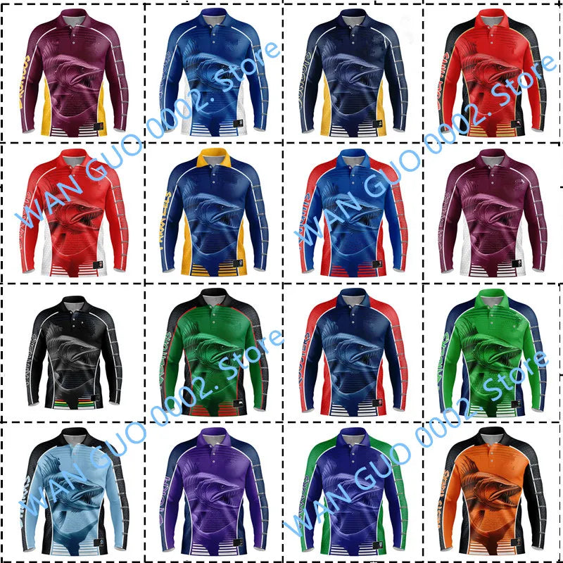 Barracuda Footy Fishing Shirt Limited Edition - Comfortable & Breathable