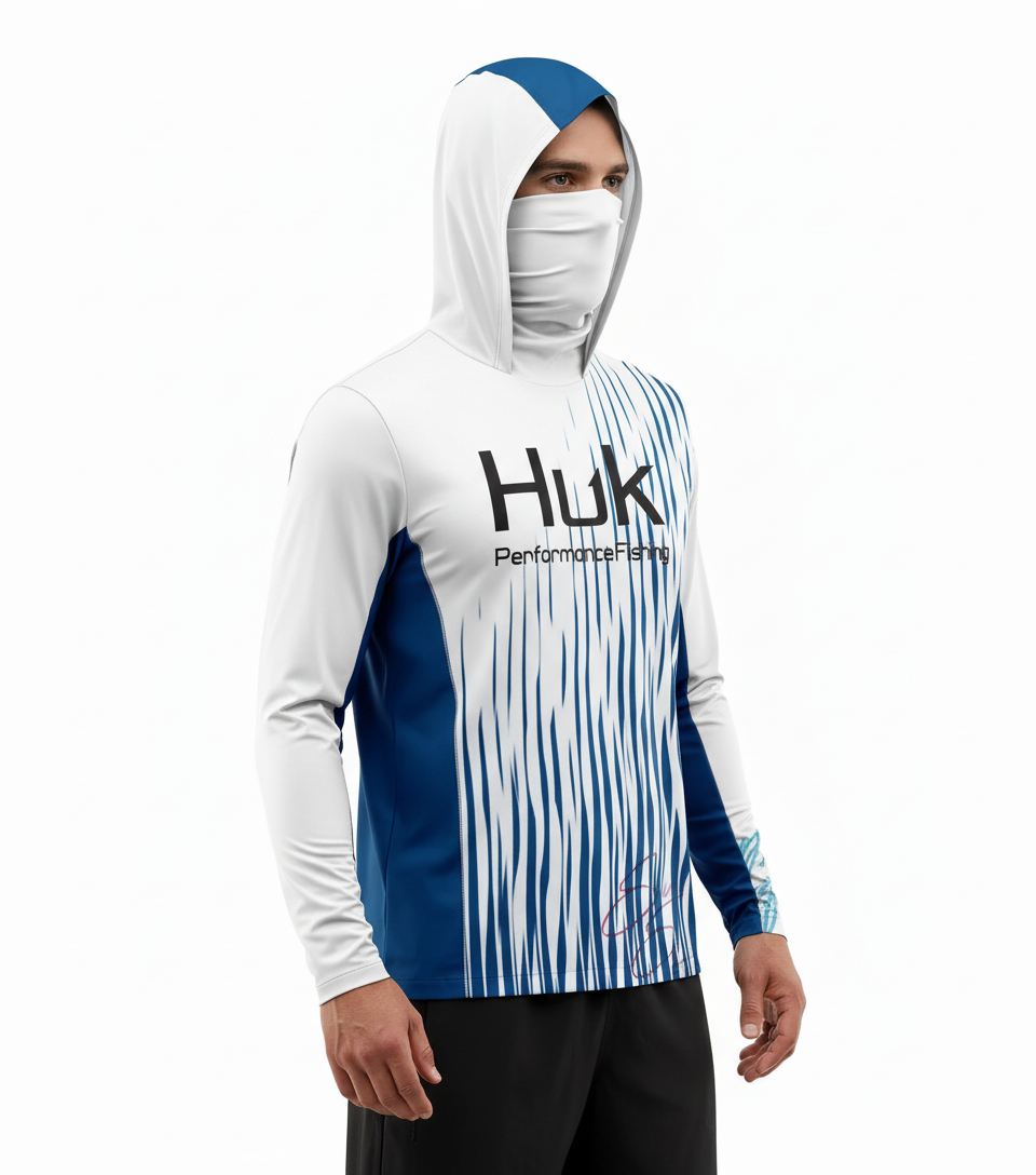 Coral Dream UV Protection Mask Fishing Shirt