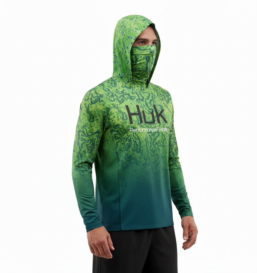 Deep Sea Jade UPF 50+ Fishing Shirt