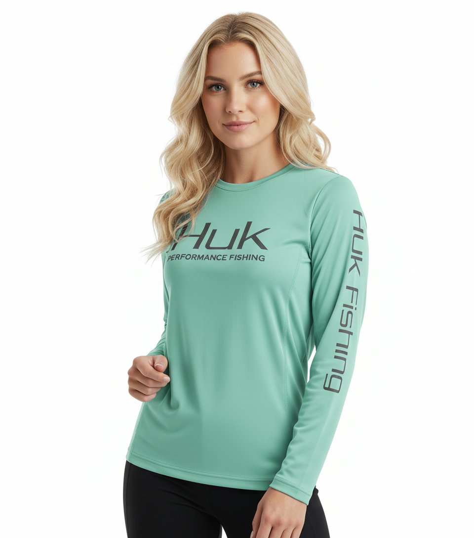 NoEnName_Null Women's UV Protection Fishing Shirt - Performance Long Sleeve