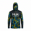 Swirl Upf 50 Hooded Face Cover Fishing Shirt